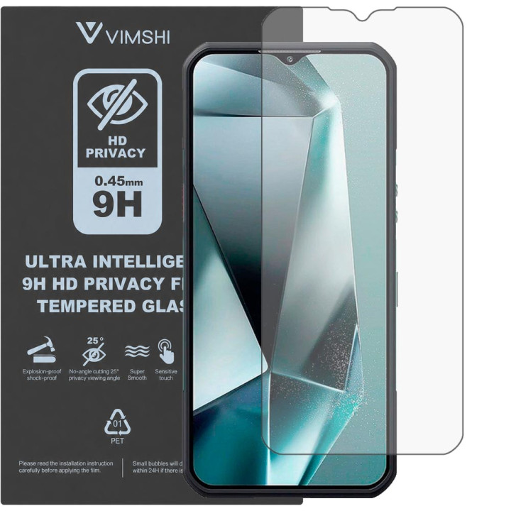 Протиударна захисна плівка антишпигун Vimshi Ultra 9H Privacy Flex для Oukitel WP35 Pro