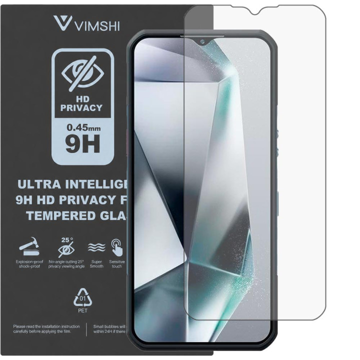 Протиударна захисна плівка антишпигун Vimshi Ultra 9H Privacy Flex для Oukitel WP35