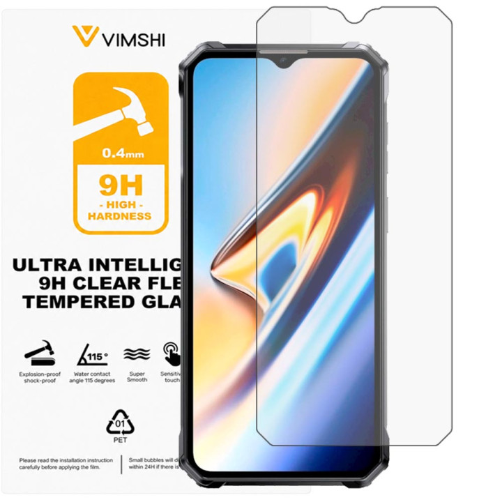Протиударна захисна плівка Vimshi Ultra 9H Clear Flex для Oukitel WP38