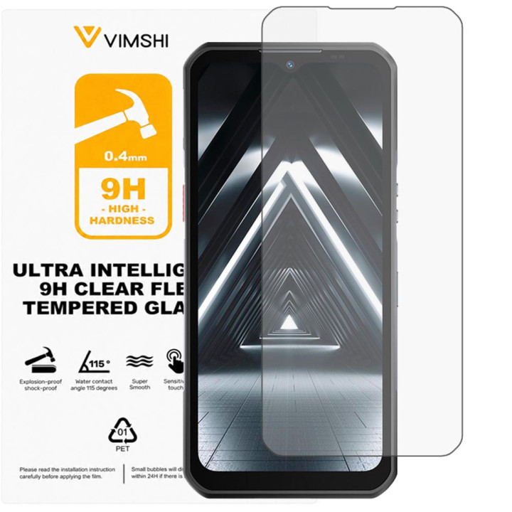 Протиударна захисна плівка Vimshi Ultra 9H Clear Flex для Oukitel WP55 Pro