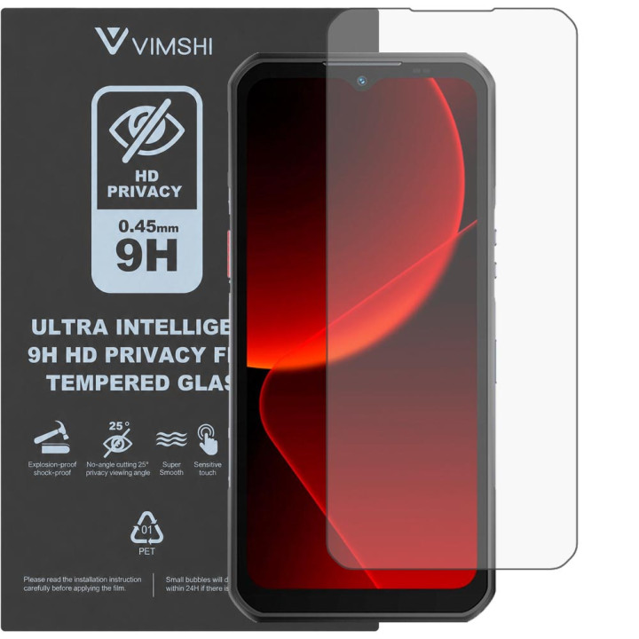 Протиударна захисна плівка антишпигун Vimshi Ultra 9H Privacy Flex для Oukitel WP55