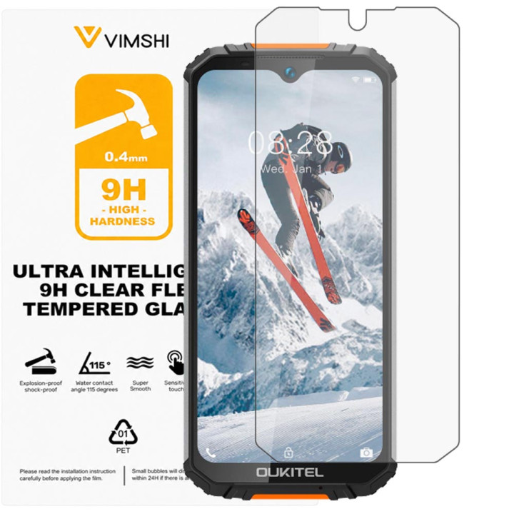 Протиударна захисна плівка Vimshi Ultra 9H Clear Flex для Oukitel WP6