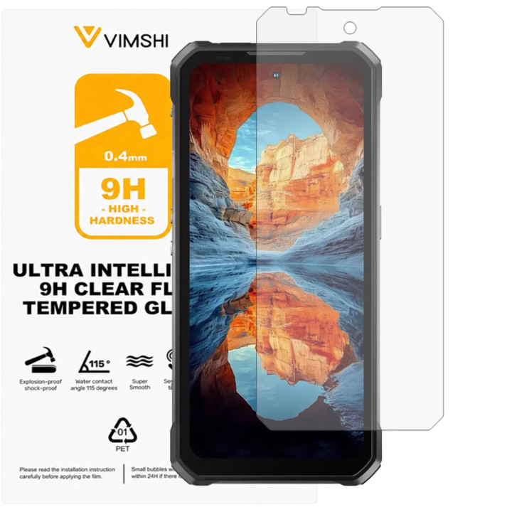 Противоударная защитная пленка Vimshi Ultra 9H Clear Flex для Oukitel WP100