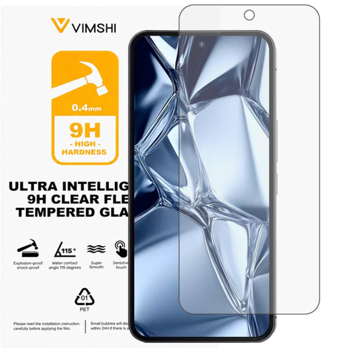Протиударна захисна плівка Vimshi Ultra 9H Clear Flex для Oukitel WP200 Pro