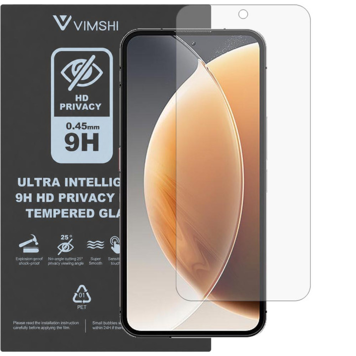 Протиударна захисна плівка антишпигун Vimshi Ultra 9H Privacy Flex для Oukitel WP210