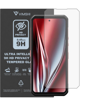 Противоударная защитная пленка антишпион Vimshi Ultra 9H Privacy Flex для Oukitel WP300