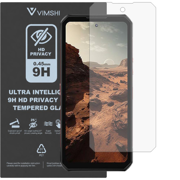 Протиударна захисна плівка антишпигун Vimshi Ultra 9H Privacy Flex для Oukitel WP56
