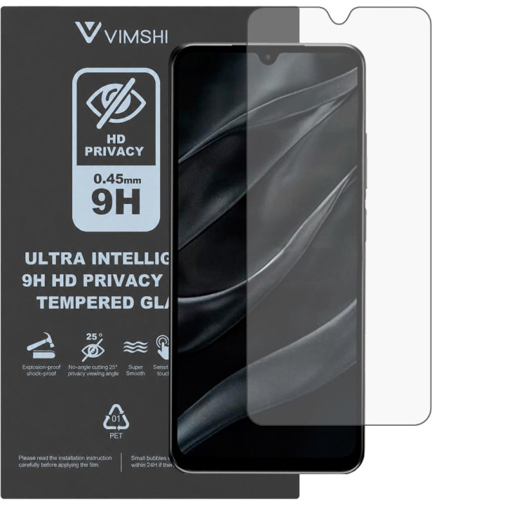 Протиударна захисна плівка антишпигун Vimshi Ultra 9H Privacy Flex для POCO C71