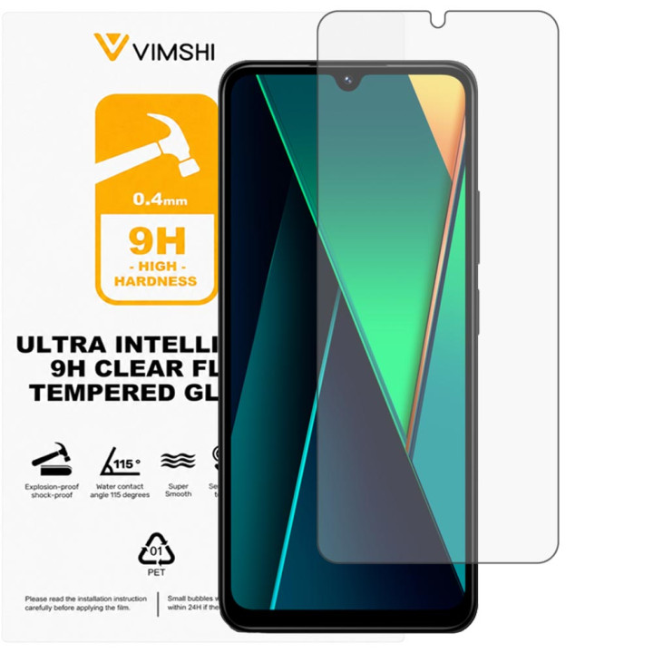 Противоударная защитная пленка Vimshi Ultra 9H Clear Flex для POCO C75