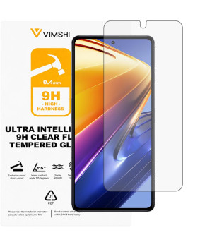 Протиударна захисна плівка Vimshi Ultra 9H Clear Flex для POCO F4 GT