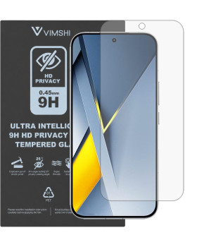Протиударна захисна плівка антишпигун Vimshi Ultra 9H Privacy Flex для POCO F8 Ultra