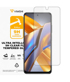 Протиударна захисна плівка Vimshi Ultra 9H Clear Flex для POCO M5s
