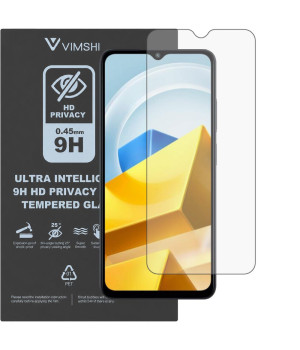 Протиударна захисна плівка антишпигун Vimshi Ultra 9H Privacy Flex для POCO M5