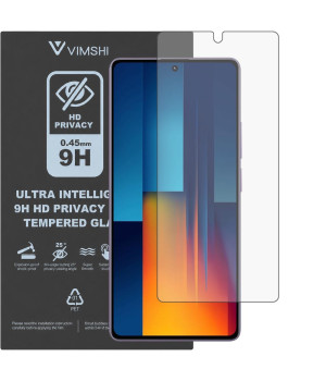 Протиударна захисна плівка антишпигун Vimshi Ultra 9H Privacy Flex для POCO M6 Pro