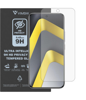 Протиударна захисна плівка антишпигун Vimshi Ultra 9H Privacy Flex для POCO M8 Pro