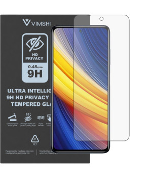 Протиударна захисна плівка антишпигун Vimshi Ultra 9H Privacy Flex для POCO X3 Pro