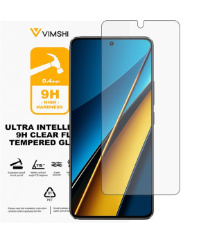 Противоударная защитная пленка Vimshi Ultra 9H Clear Flex для POCO X6