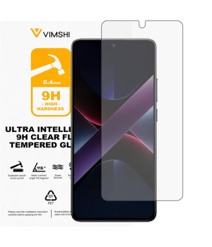 Протиударна захисна плівка Vimshi Ultra 9H Clear Flex для POCO X7 Pro