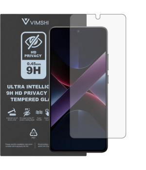 Протиударна захисна плівка антишпигун Vimshi Ultra 9H Privacy Flex для POCO X7 Pro