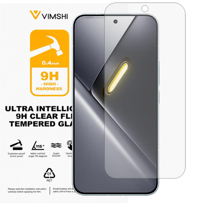 Протиударна захисна плівка Vimshi Ultra 9H Clear Flex для POCO X8 Pro Max