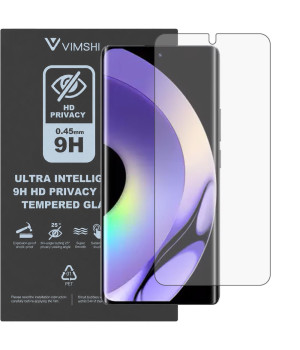 Протиударна захисна плівка антишпигун Vimshi Ultra 9H Privacy Flex для realme 10 Pro+