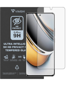 Противоударная защитная пленка антишпион Vimshi Ultra 9H Privacy Flex для realme 11 Pro