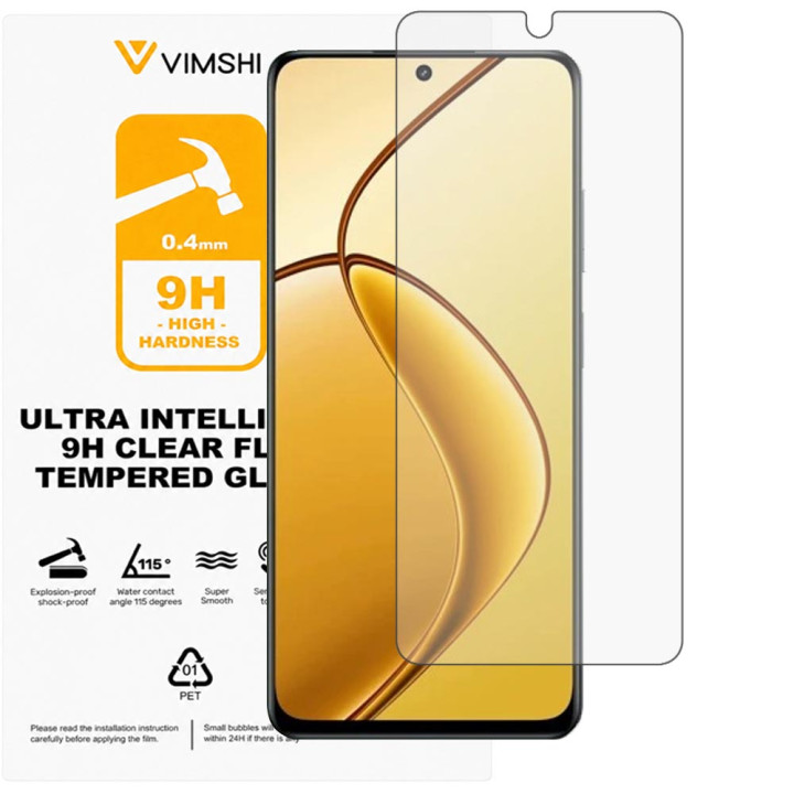 Протиударна захисна плівка Vimshi Ultra 9H Clear Flex для realme 12X