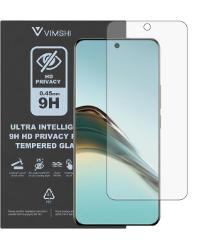 Противоударная защитная пленка антишпион Vimshi Ultra 9H Privacy Flex для realme 13 Pro