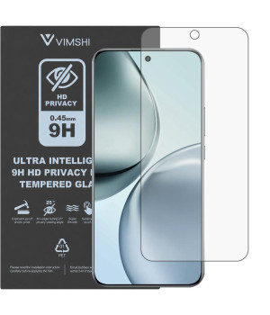 Противоударная защитная пленка антишпион Vimshi Ultra 9H Privacy Flex для realme 14 Pro