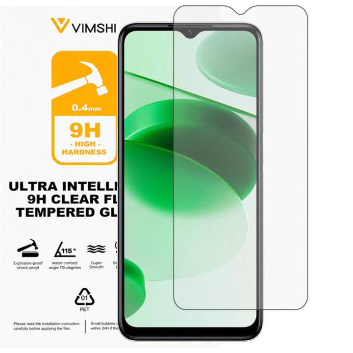 Протиударна захисна плівка Vimshi Ultra 9H Clear Flex для realme C35