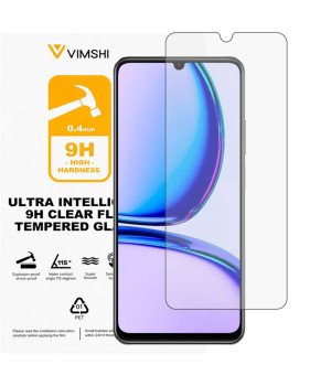 Противоударная защитная пленка Vimshi Ultra 9H Clear Flex для realme C53