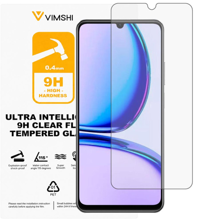 Протиударна захисна плівка Vimshi Ultra 9H Clear Flex для realme C53