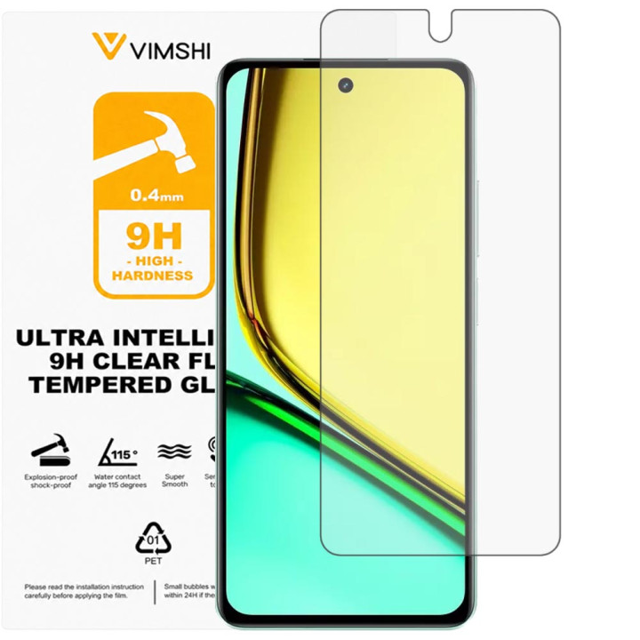 Протиударна захисна плівка Vimshi Ultra 9H Clear Flex для realme C67