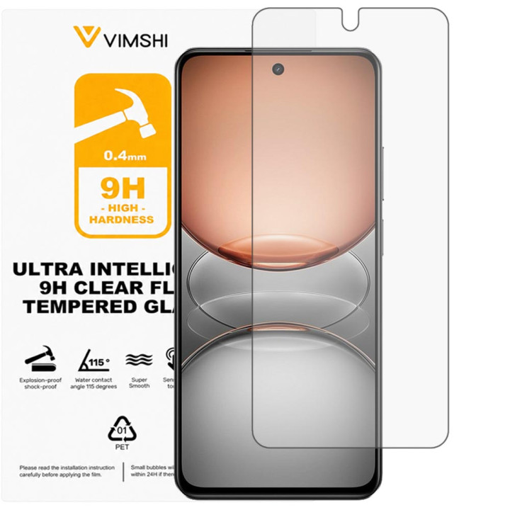Протиударна захисна плівка Vimshi Ultra 9H Clear Flex для realme C75