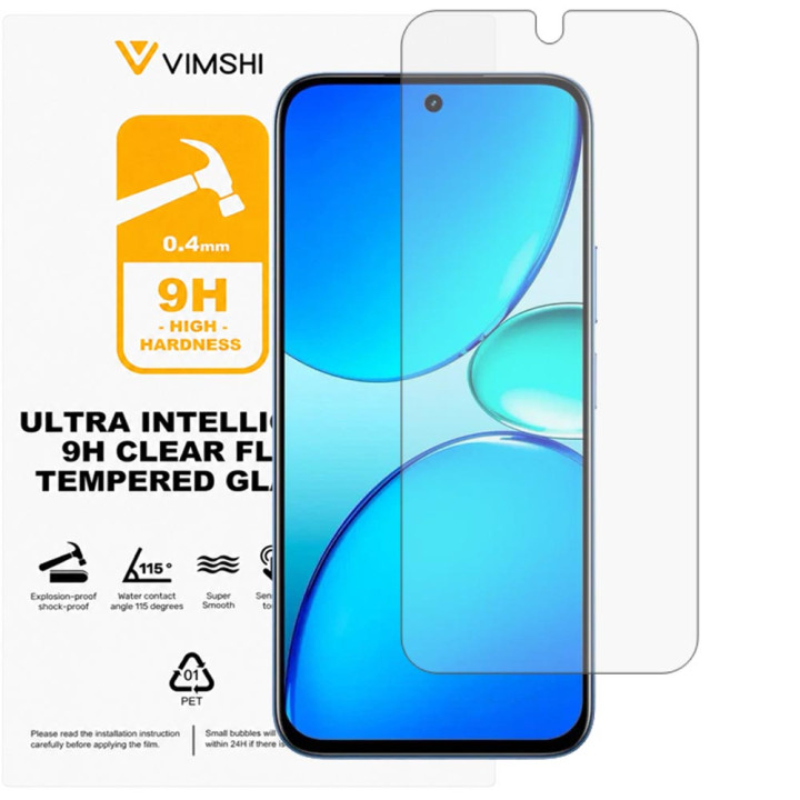 Протиударна захисна плівка Vimshi Ultra 9H Clear Flex для realme C85 5G