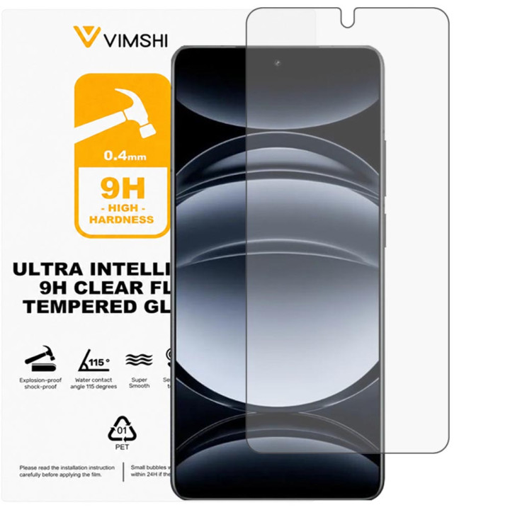 Протиударна захисна плівка Vimshi Ultra 9H Clear Flex для realme GT 6