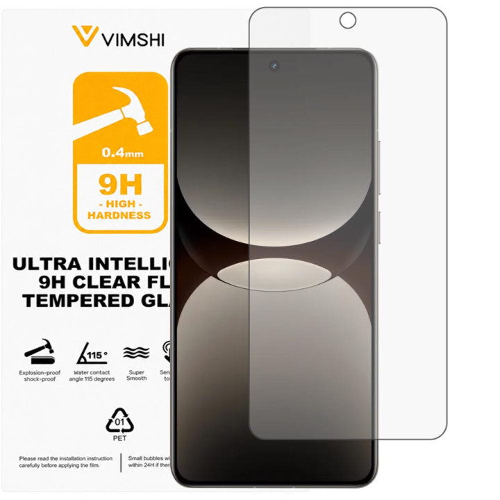 Протиударна захисна плівка Vimshi Ultra 9H Clear Flex для realme GT 7 Pro