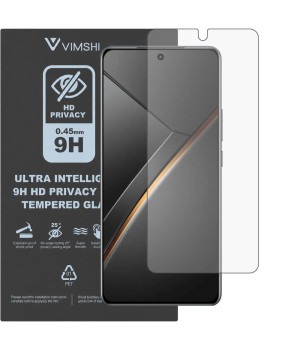 Противоударная защитная пленка антишпион Vimshi Ultra 9H Privacy Flex для realme Neo 7