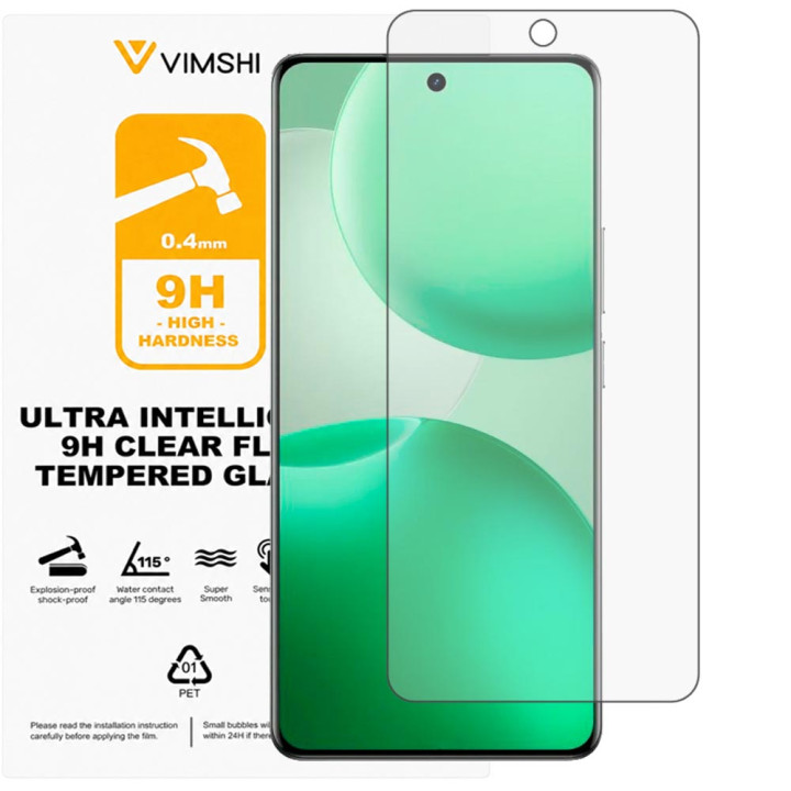 Протиударна захисна плівка Vimshi Ultra 9H Clear Flex для realme P4 Pro