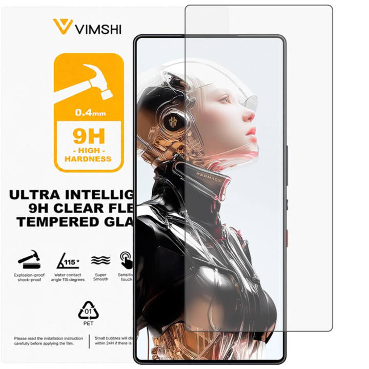 Протиударна захисна плівка Vimshi Ultra 9H Clear Flex для ZTE REDMAGIC 11S Pro