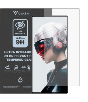 Противоударная защитная пленка антишпион Vimshi Ultra 9H Privacy Flex для ZTE REDMAGIC 9 Pro