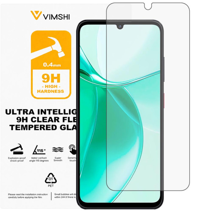 Протиударна захисна плівка Vimshi Ultra 9H Clear Flex для ZTE Blade A35