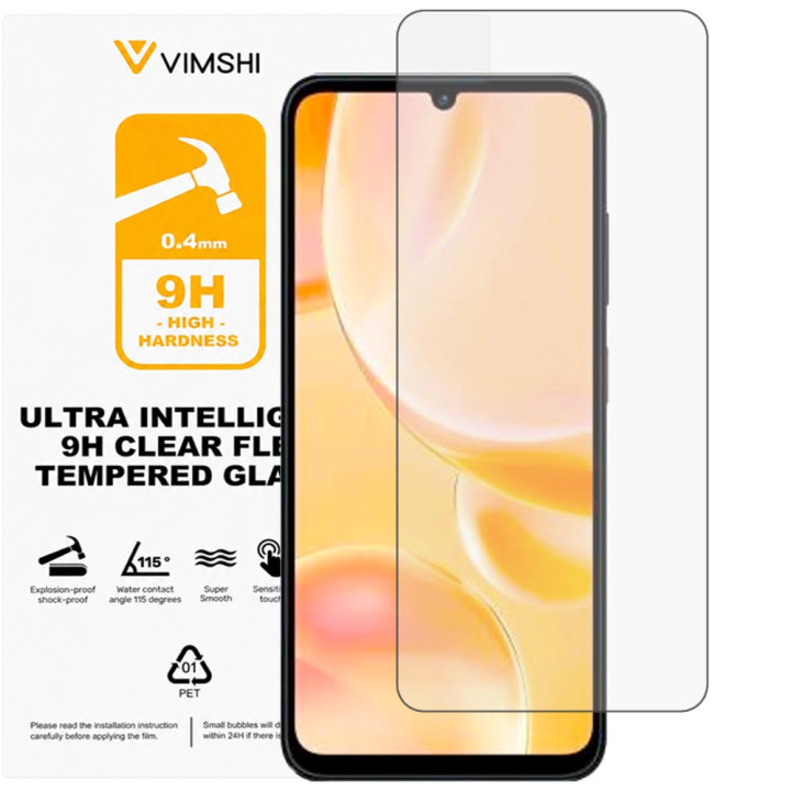 Протиударна захисна плівка Vimshi Ultra 9H Clear Flex для ZTE Blade A55