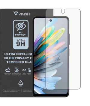 Противоударная защитная пленка антишпион Vimshi Ultra 9H Privacy Flex для ZTE Blade A56