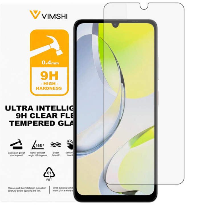 Протиударна захисна плівка Vimshi Ultra 9H Clear Flex для ZTE Blade A76