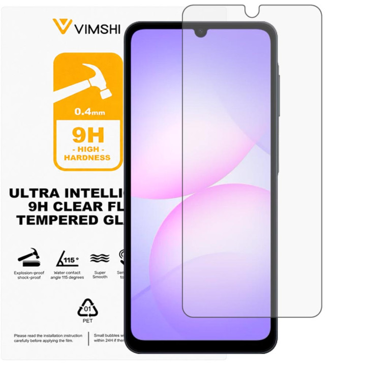 Протиударна захисна плівка Vimshi Ultra 9H Clear Flex для Samsung Galaxy A07