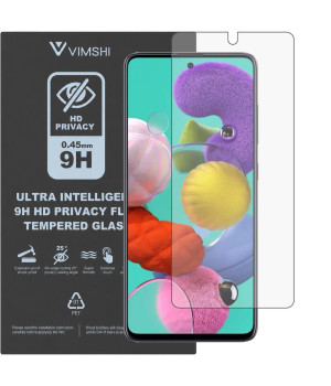 Противоударная защитная пленка антишпион Vimshi Ultra 9H Privacy Flex для Samsung Galaxy A51