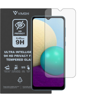 Противоударная защитная пленка антишпион Vimshi Ultra 9H Privacy Flex для Samsung Galaxy A02