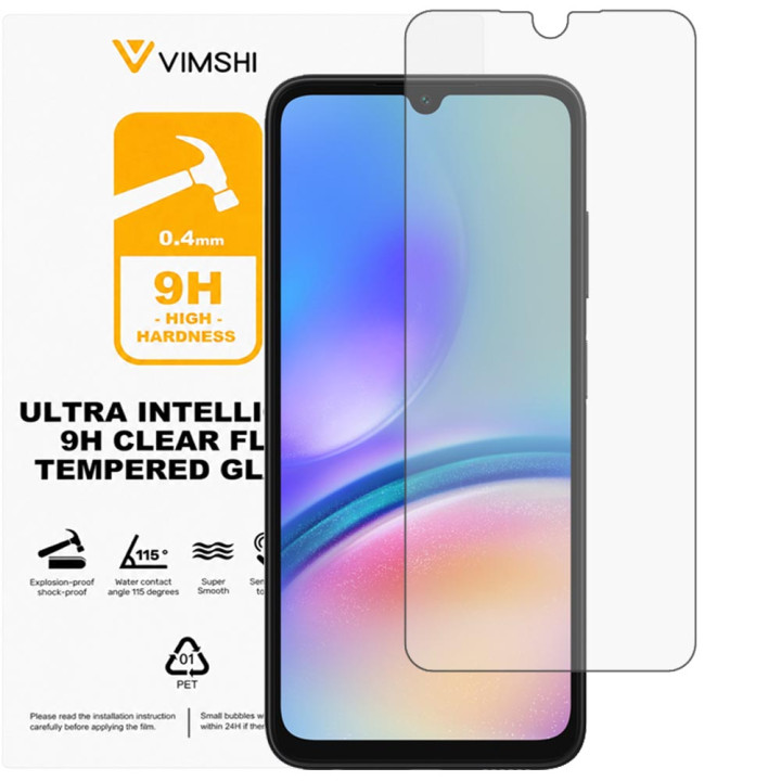 Протиударна захисна плівка Vimshi Ultra 9H Clear Flex для Samsung Galaxy A05s