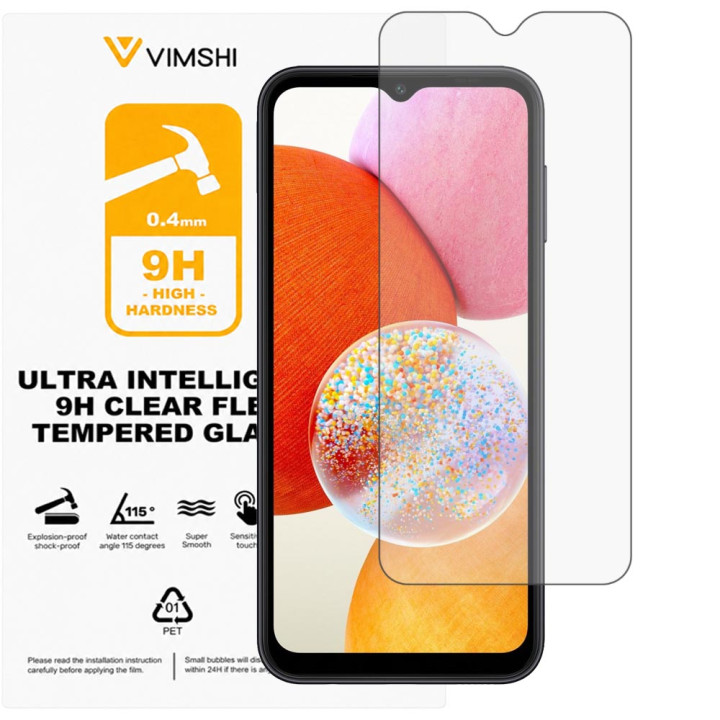 Протиударна захисна плівка Vimshi Ultra 9H Clear Flex для Samsung Galaxy A14 5G